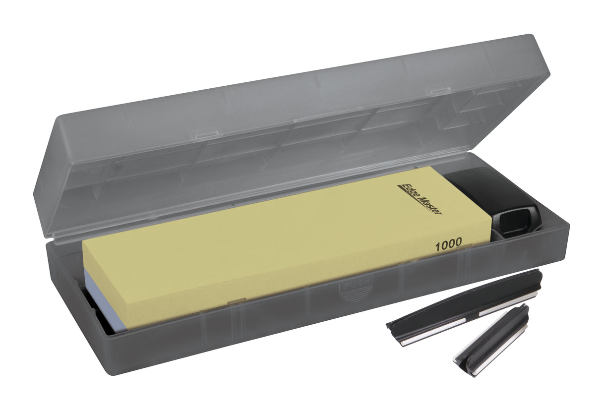 Professional Corundum Whetstone Sharpening Kit - 240/1000 Grit, - 210 x 70 x 28mm - 760