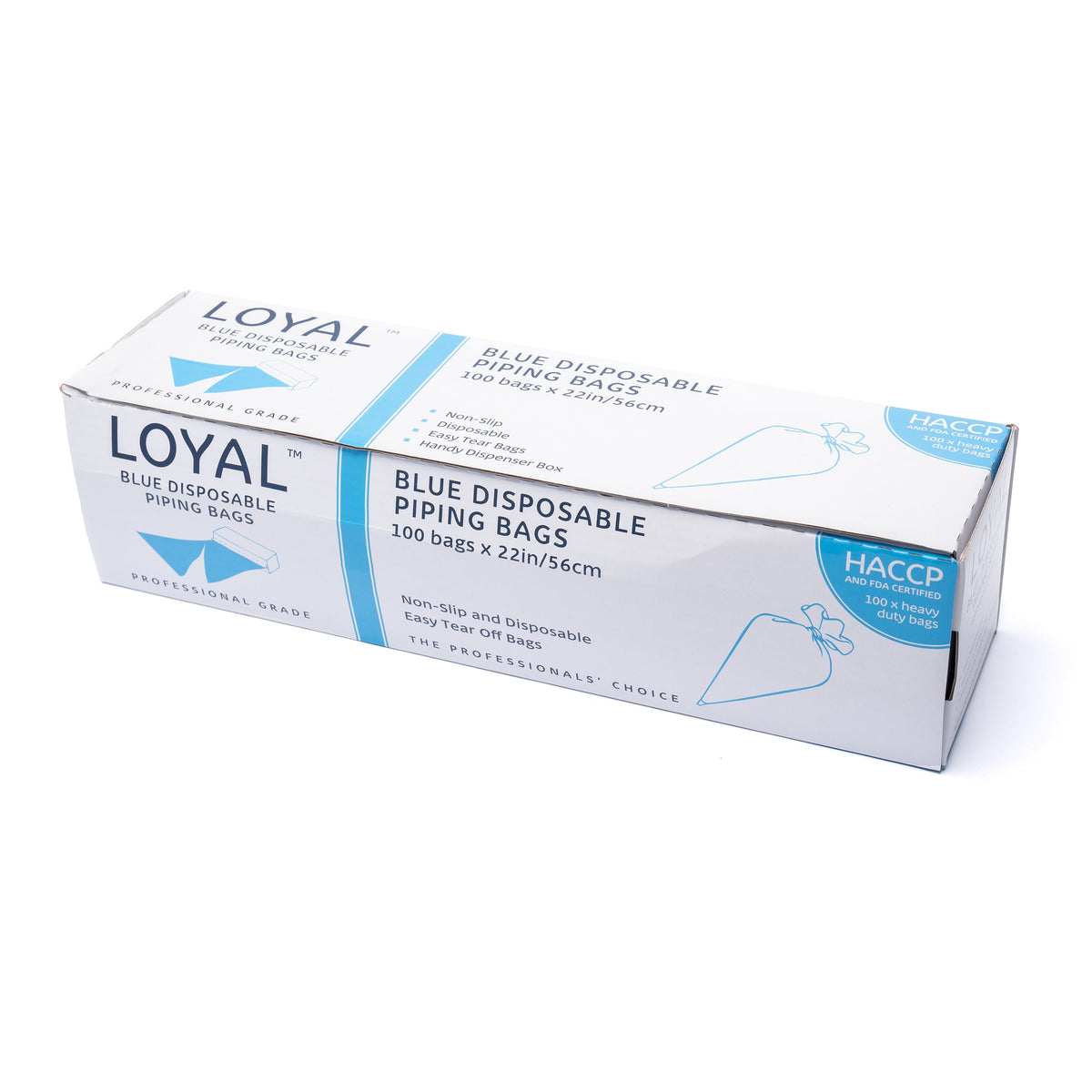 Disposable Piping Bags Blue 22"