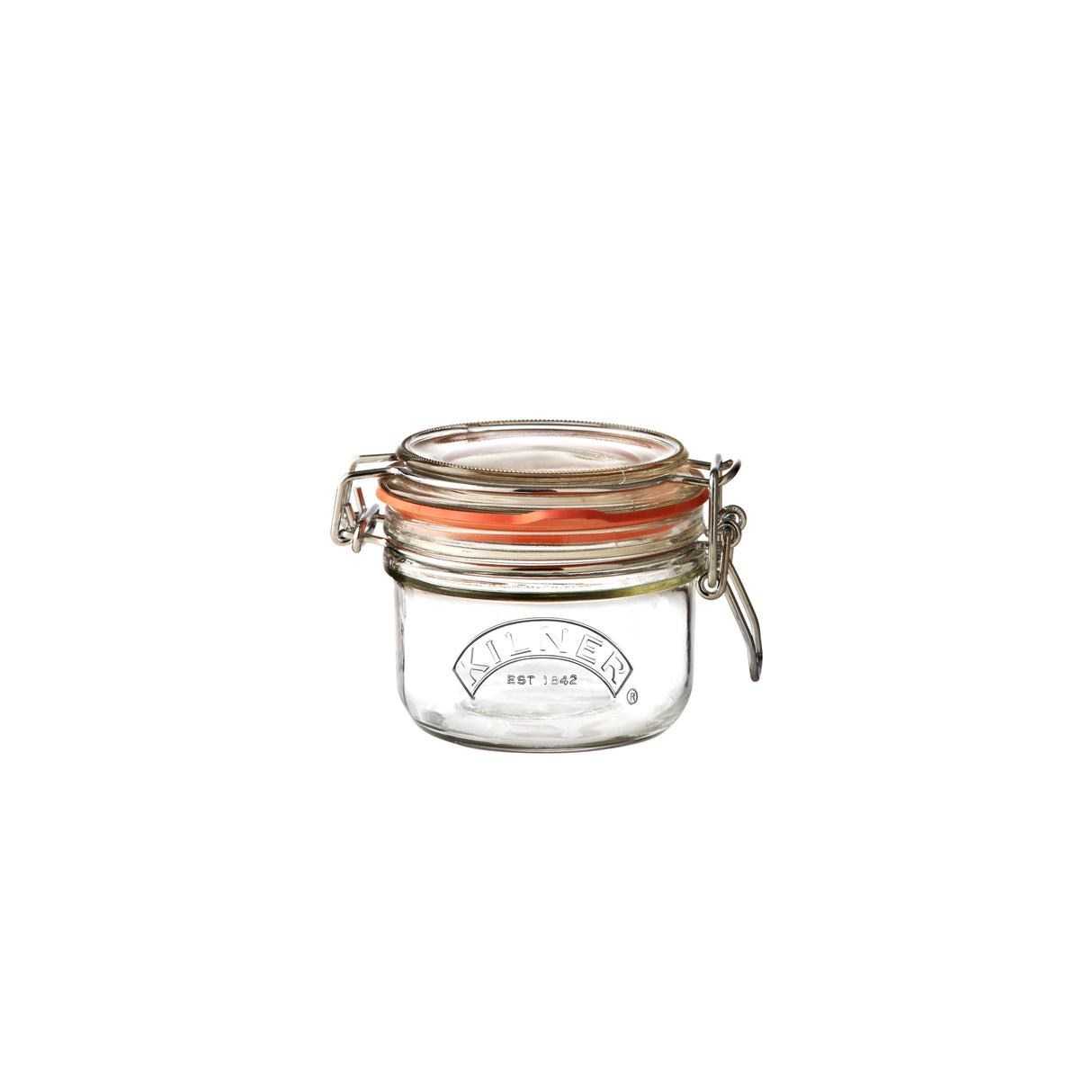 Round Clip Top Jar, 125ml
