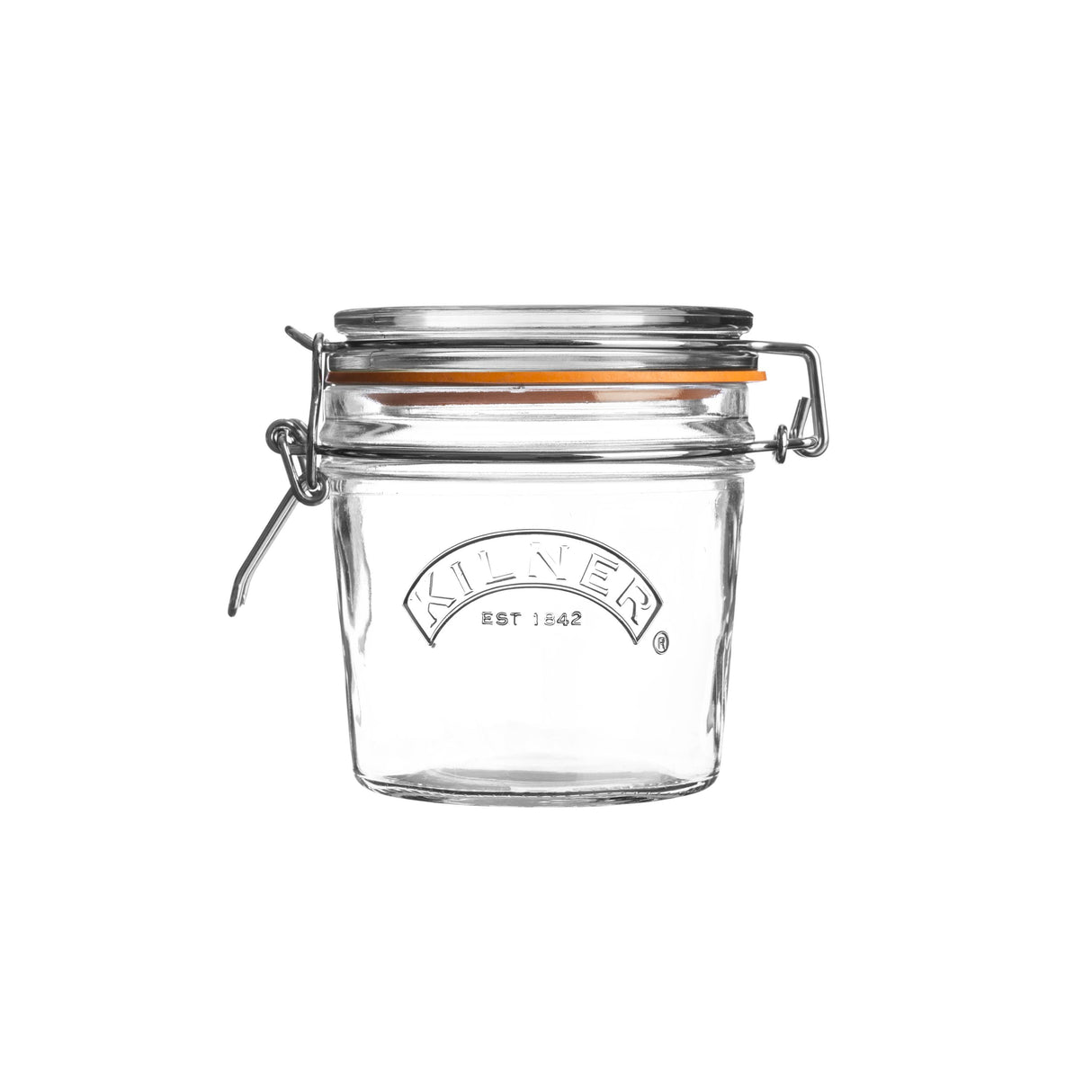 Round Clip Top Jar, 350ml