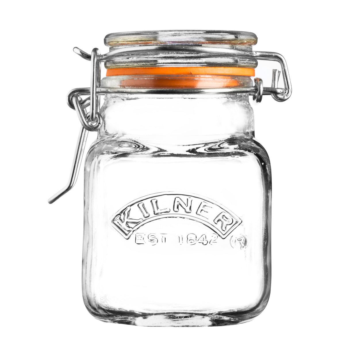 Square Clip Top Spice Jar (CDU of 12), 70ml