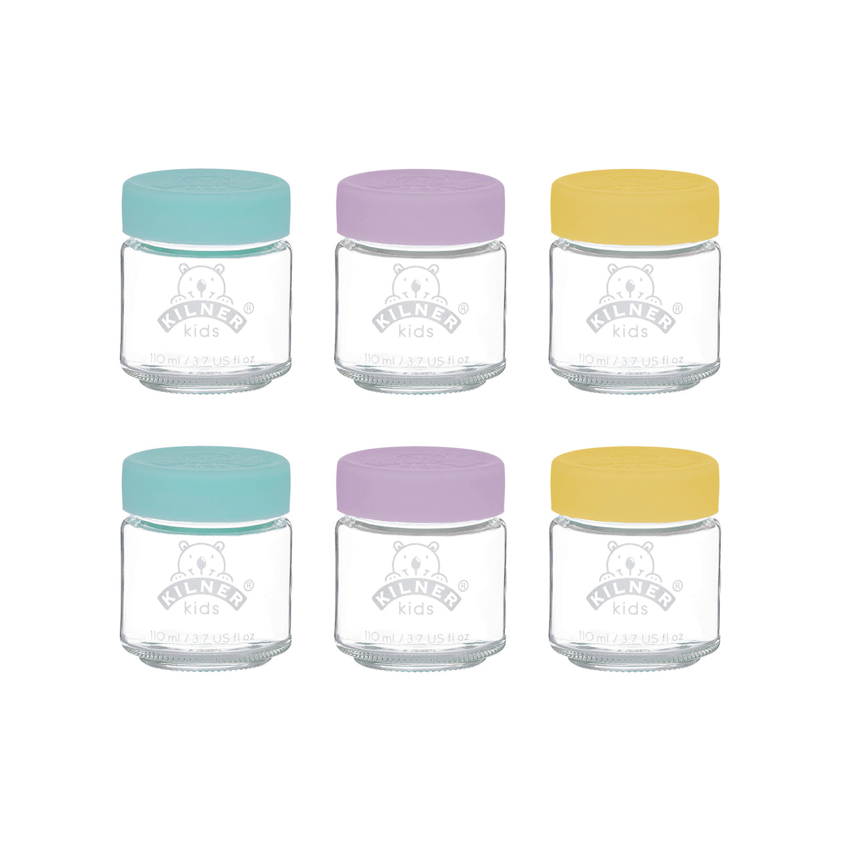 Kids Jar Set of 6 - 110ml