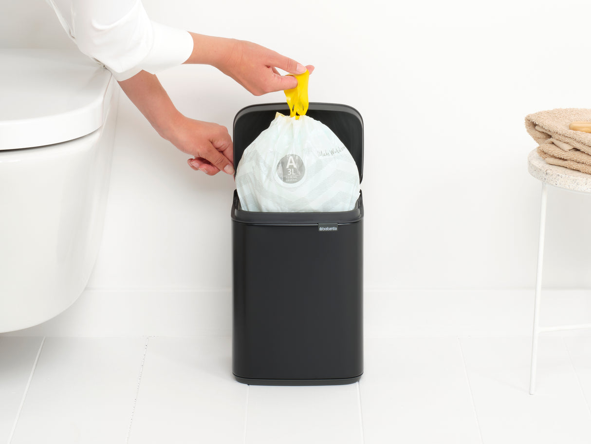 BO Waste Bin 4L Matt Black - 2754 (14)