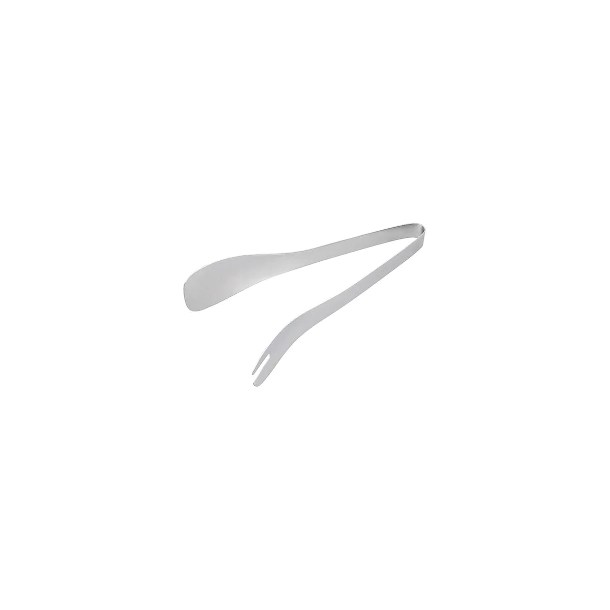 3073 - Chef Inox Fork and Spoon Tong S/S 250x52mm Mirror