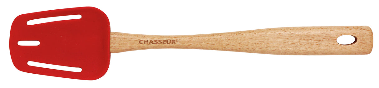 3591 - Slotted Spoon – Red | Professional Slotted Serving Spoon | Commercial & Home Kitchen
