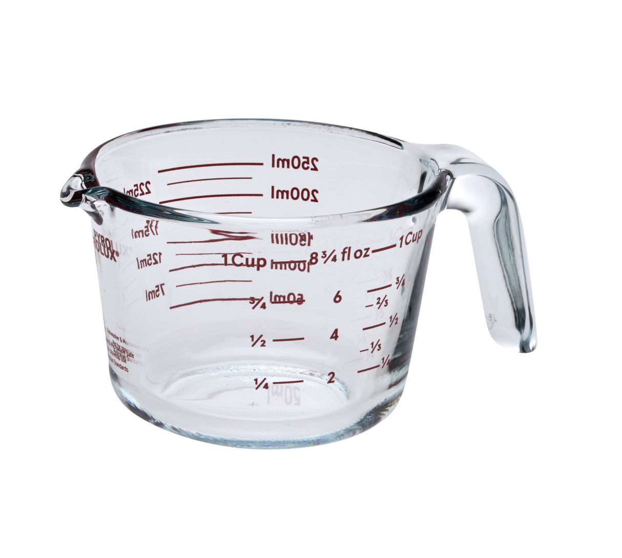 Glass Measuring Jug 250ml/I Cup