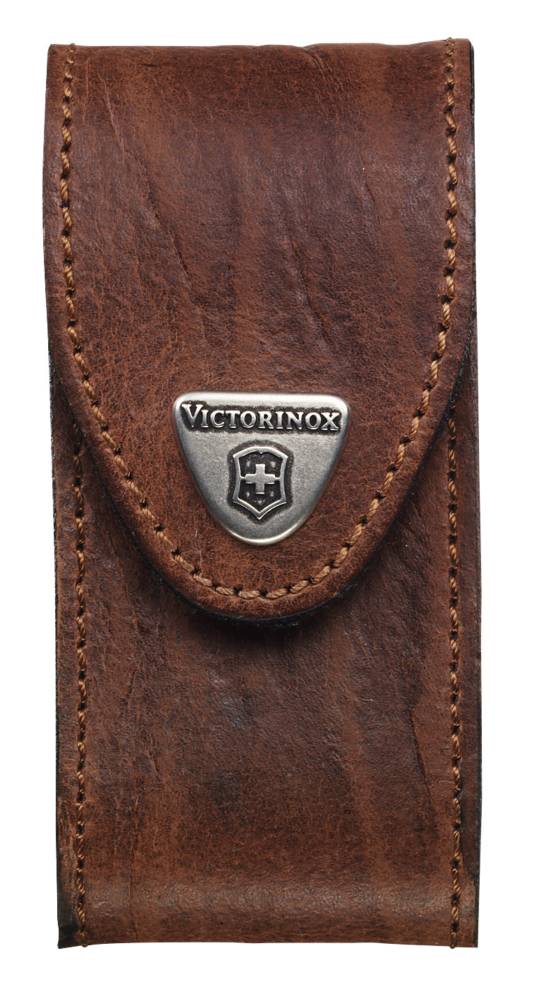 Leather Belt Pouch, Brown