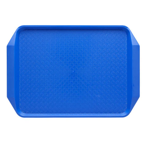 06987-BL - Set of 25 Chef Inox 425x300x35mm PP Fast Food Trays – Bulk Food Service Essentials