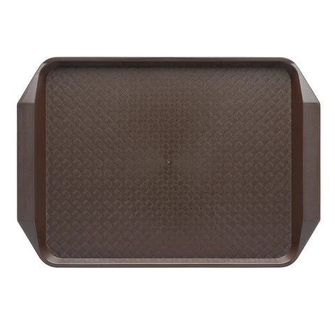 06987-BL - Set of 25 Chef Inox 425x300x35mm PP Fast Food Trays – Bulk Food Service Essentials