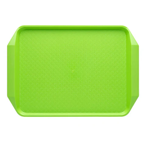 06987-BL - Set of 25 Chef Inox 425x300x35mm PP Fast Food Trays – Bulk Food Service Essentials