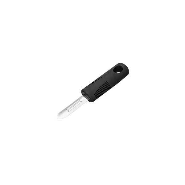 Chef Inox Easy Grip Fixed Peeler S/S W/Blk Hdl 175mm