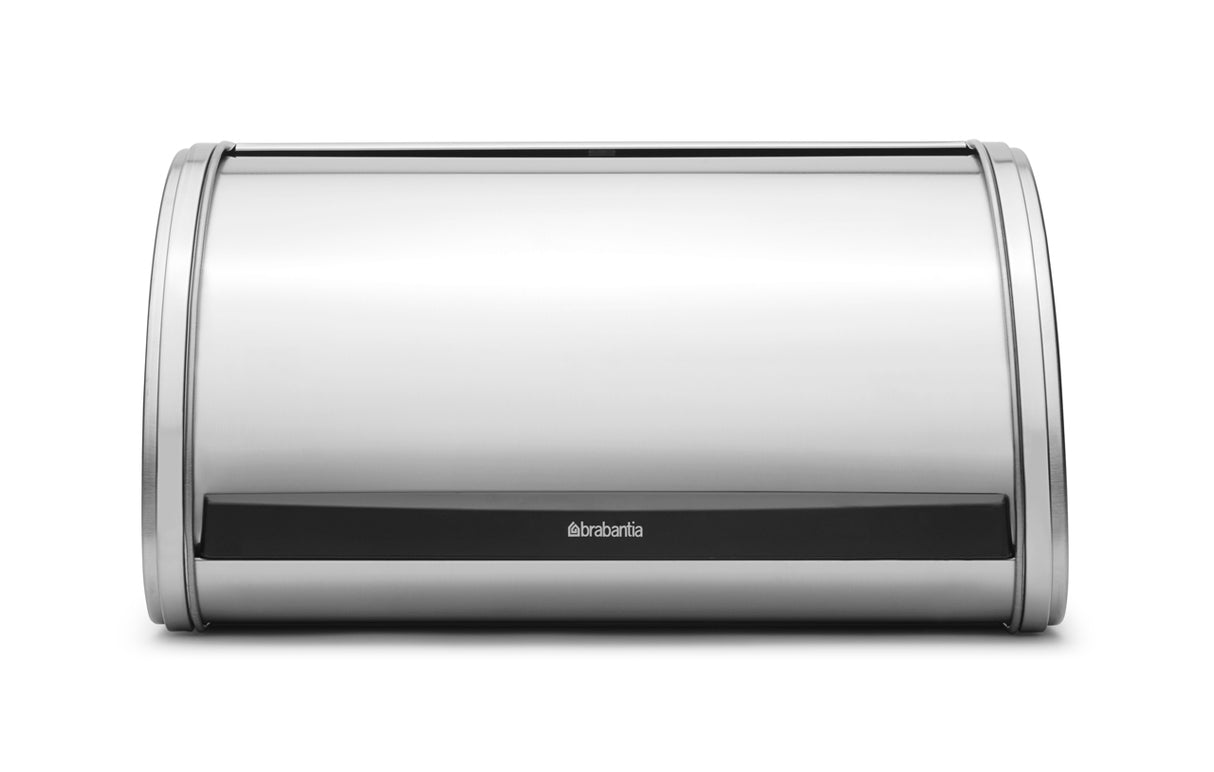 Bread Bin Roll Top Medium - Matt Steel - 7666