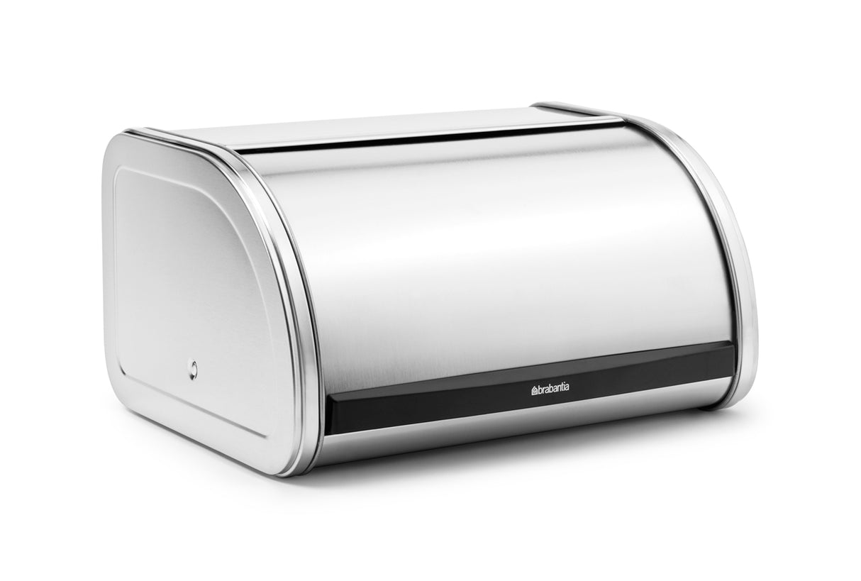 Bread Bin Roll Top Medium - Matt Steel - 7666 (2)