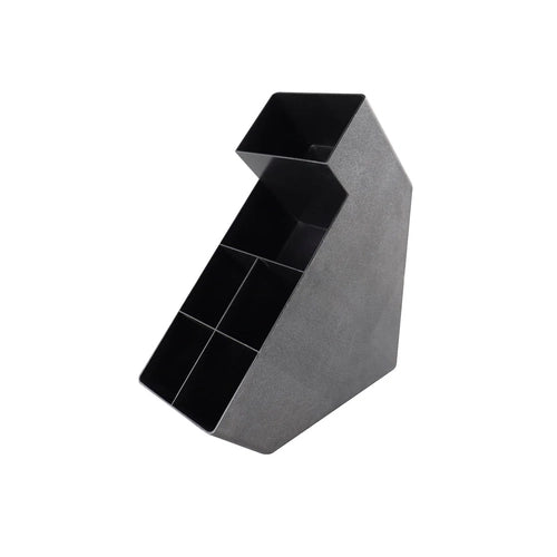 8660 - Chef Inox Napkin,Straw&Condiment Packet Organiser Black