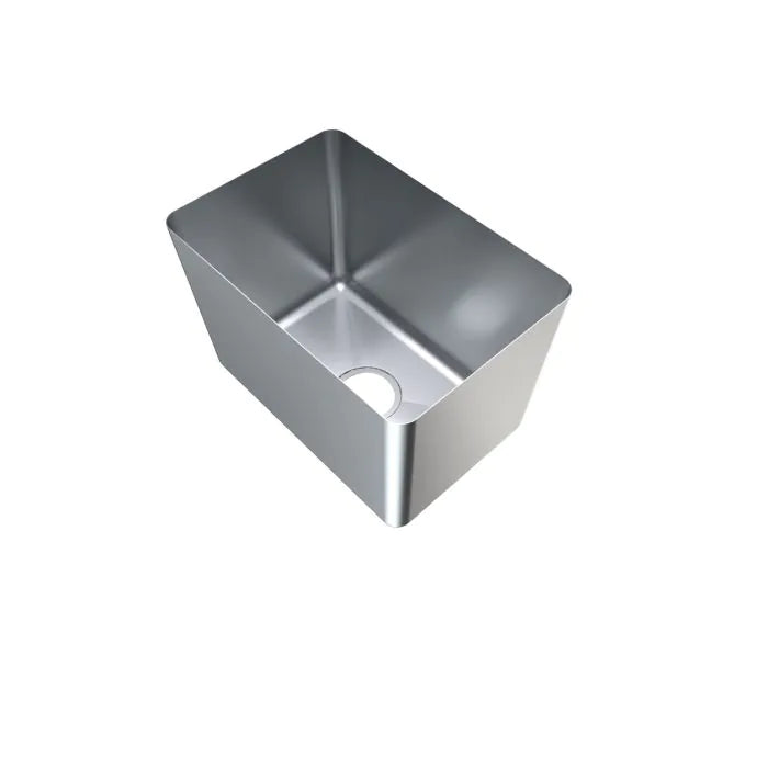 3monkeez HF15 1.2mm Premium Hand Fabricated Sink Bowl, 450x300x300