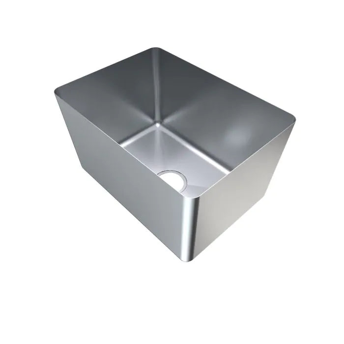 3monkeez HF18 1.2mm Premium Hand Fabricated Sink Bowl, 530x380x300
