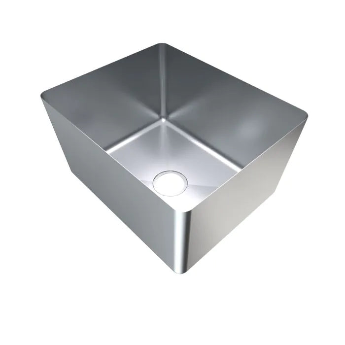 3monkeez HF21 1.2mm Premium Hand Fabricated Sink Bowl, 550x450x300