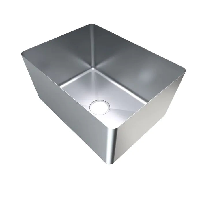 3monkeez HF19-316 1.5mm Premium Hand Fabricated Sink Bowl, 600x450x300