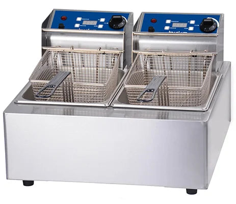 1001002 - Birko Fryer - Double 5L-2x10amp GO01920
