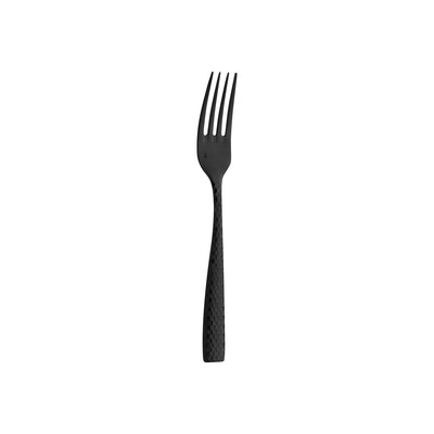 10660-BK - FORTESSA Lucca Faceted Table Fork-18/10 Dozen