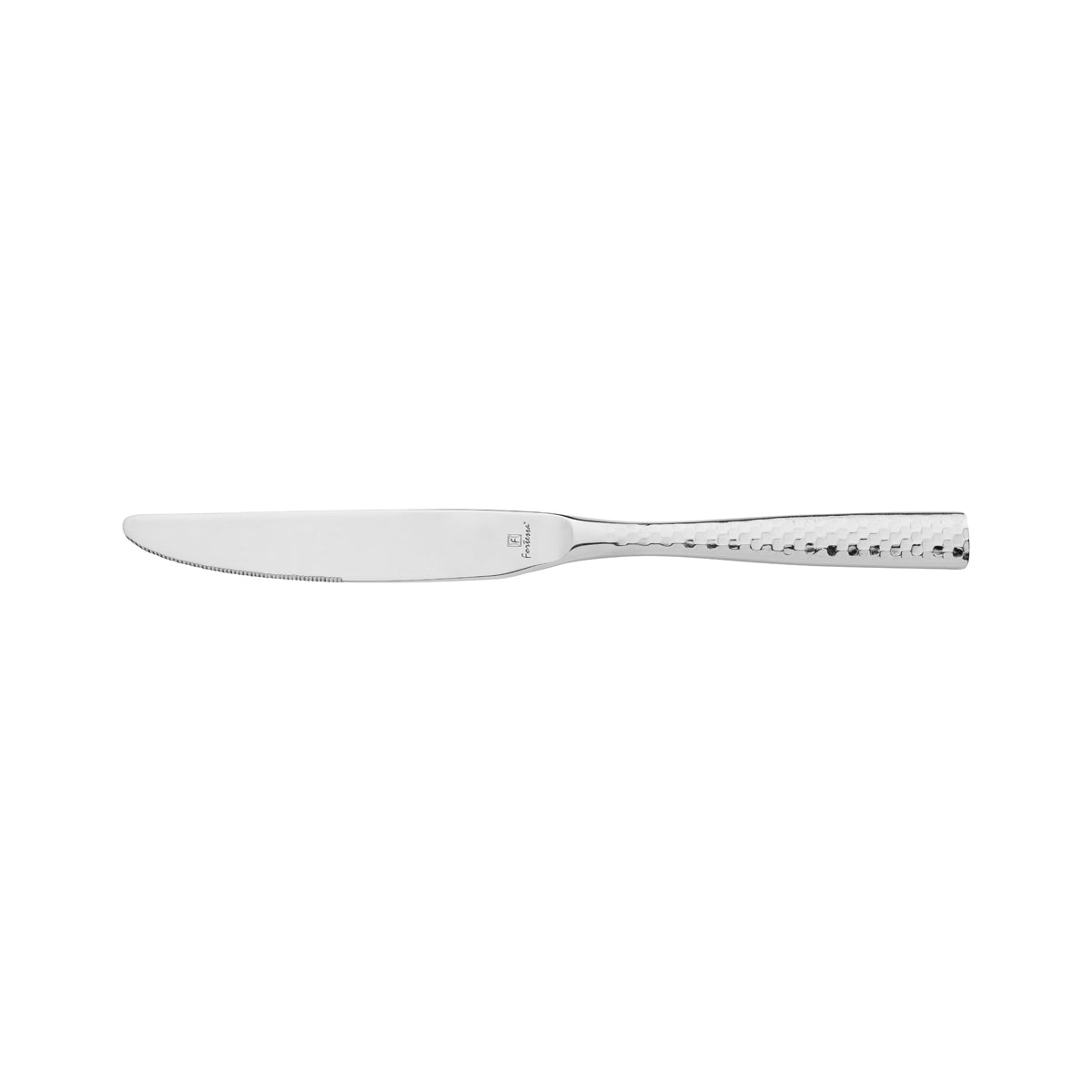 Lucca Faceted Table Knife-S/S Solid Handle