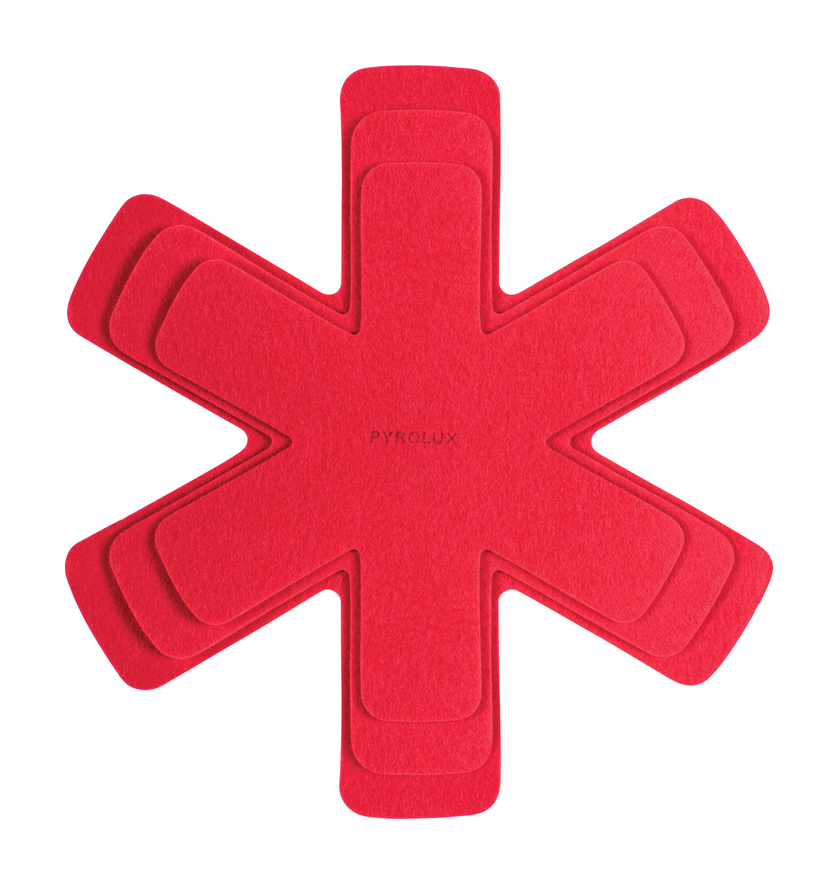 3 Piece Pan Protector Set - Red