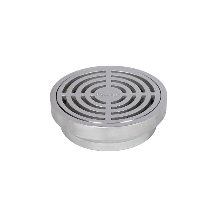 3monkeez FW-100RL-316 112mm Round Drop in Floor Waste I 316 Grade Stainless Steel