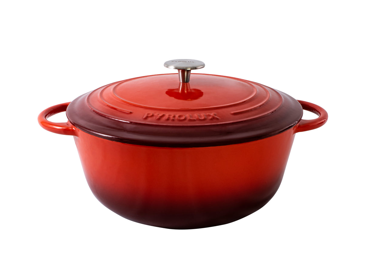 Round French Oven 20cm/2 Litre - Chilli Red