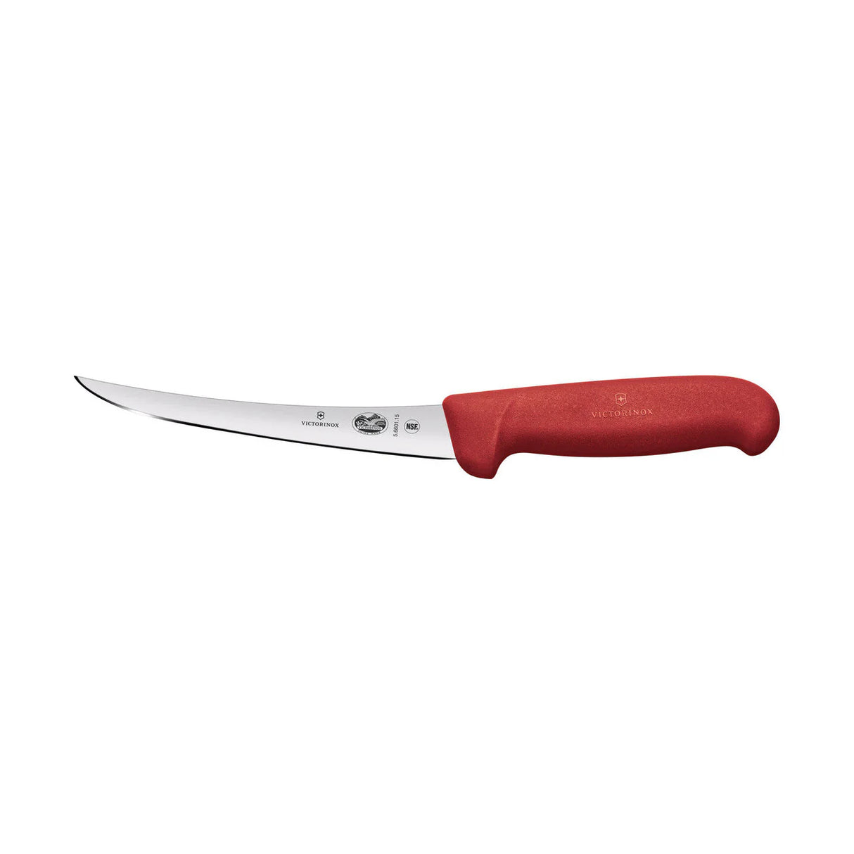 Boning Knife, Curved Narrow 15cm - Red
