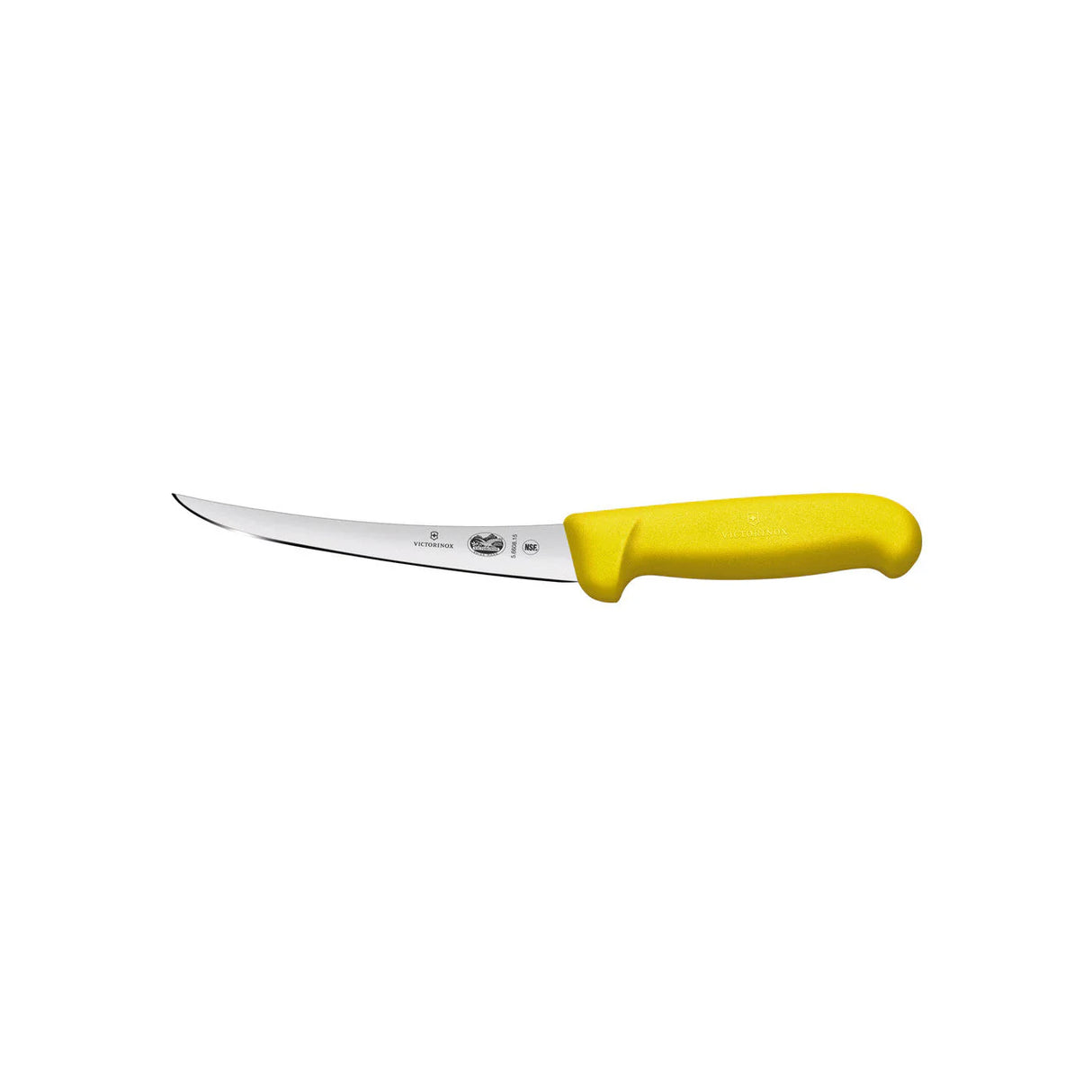 Boning Knife, Curved Narrow 15cm - Yellow