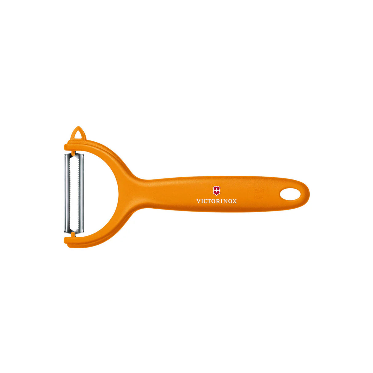 Tomato & Kiwi Peeler, Micro Serrated Double Edge 12cm - Orange