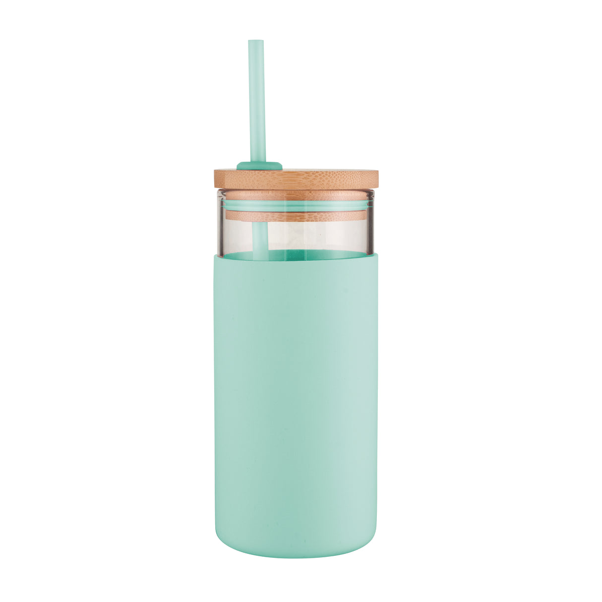 Glass Smoothie Tumbler, 500ml - Mint - 12436