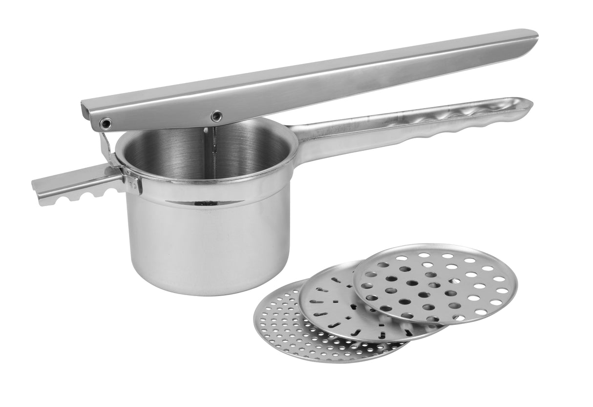 Potato Ricer with Three Interchangeable Disc Blades - 13229