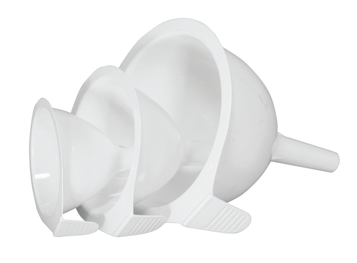 Plastic Funnels - 3 Piece Set - 15069