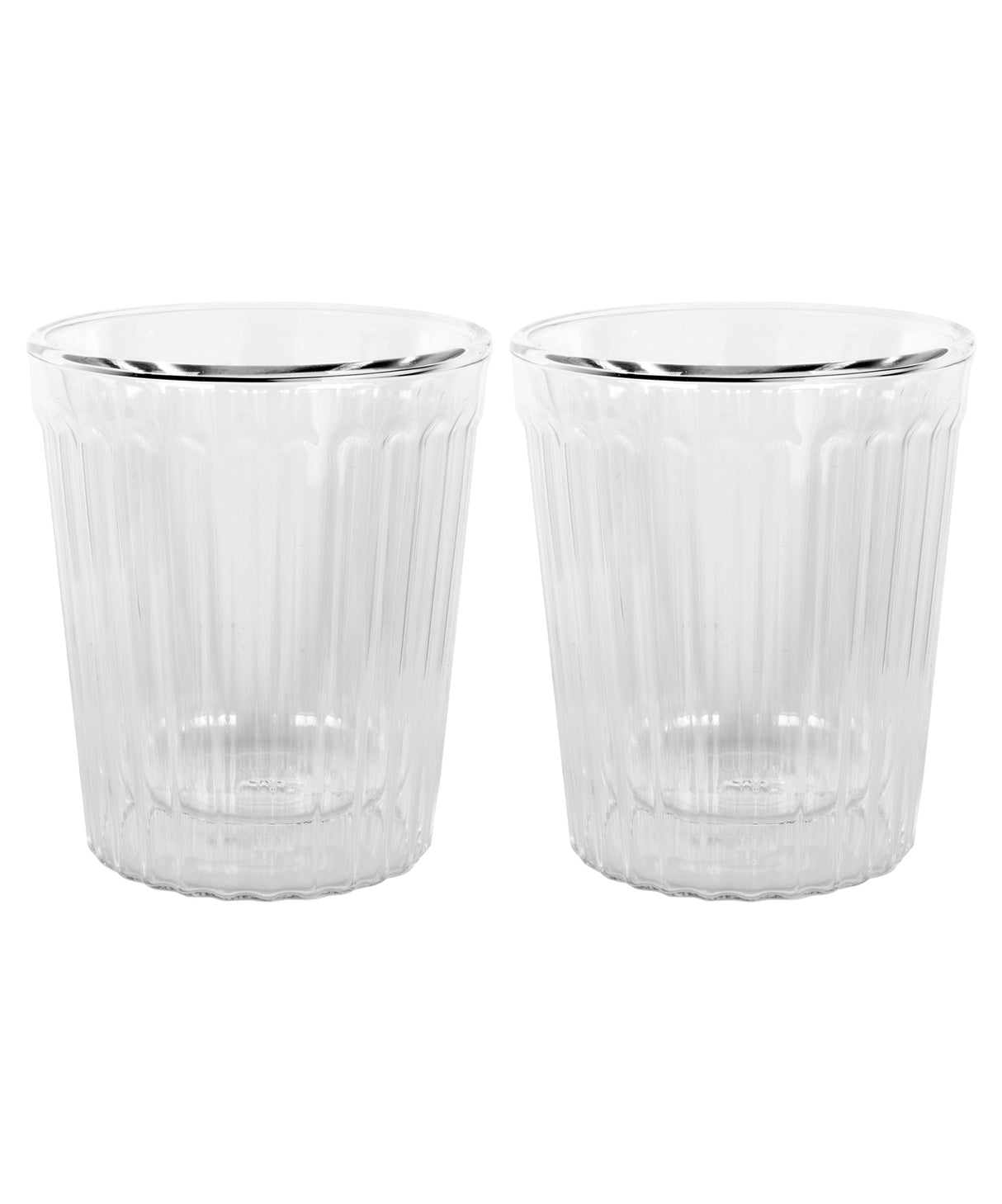 Rigato Double Wall Glass - Set of 2, 250ml - 15422