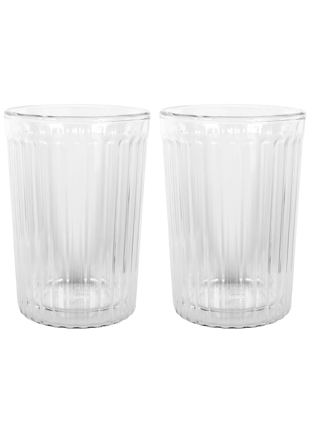 Rigato Double Wall Glass - Set of 2, 350ml - 15424