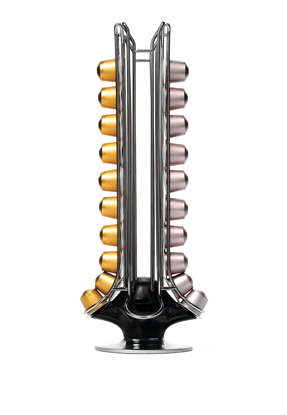 50 Coffee Capsule Carousel 38 x 16.5cm - Limousine Black