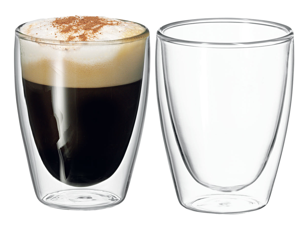 Caffe Double Wall Glass - Set of 2, 250ml - 15524