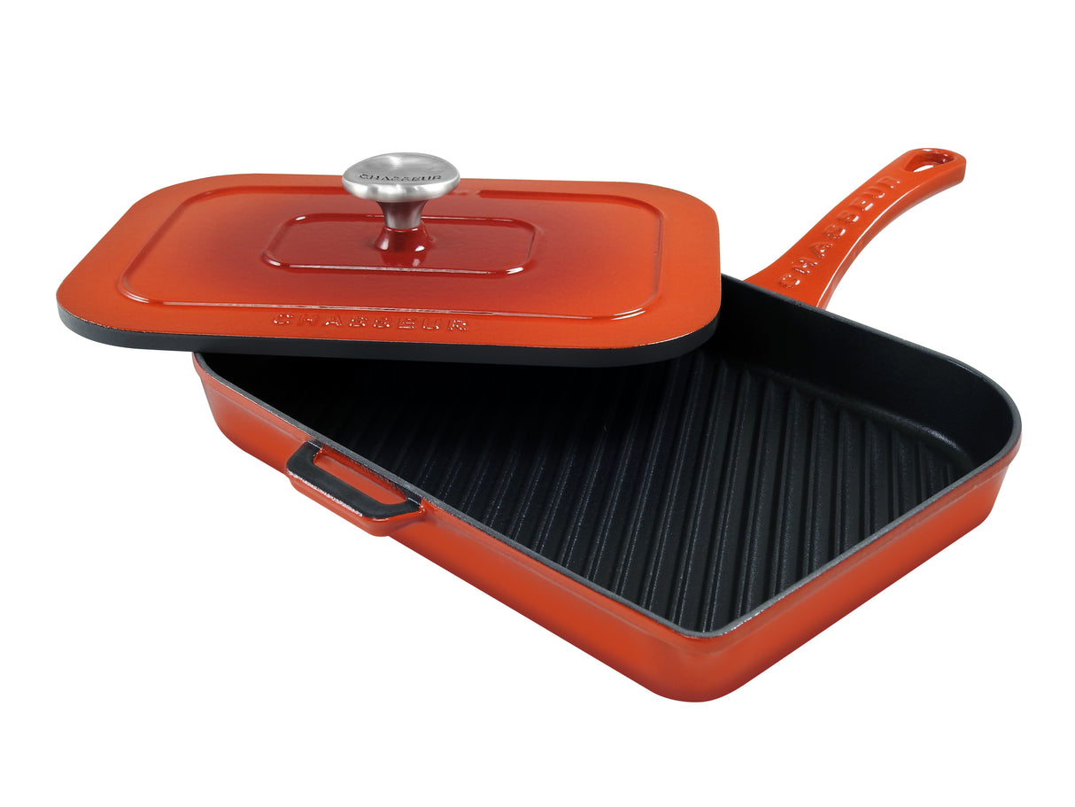 Panini Press 28cm Inferno Red - 19258