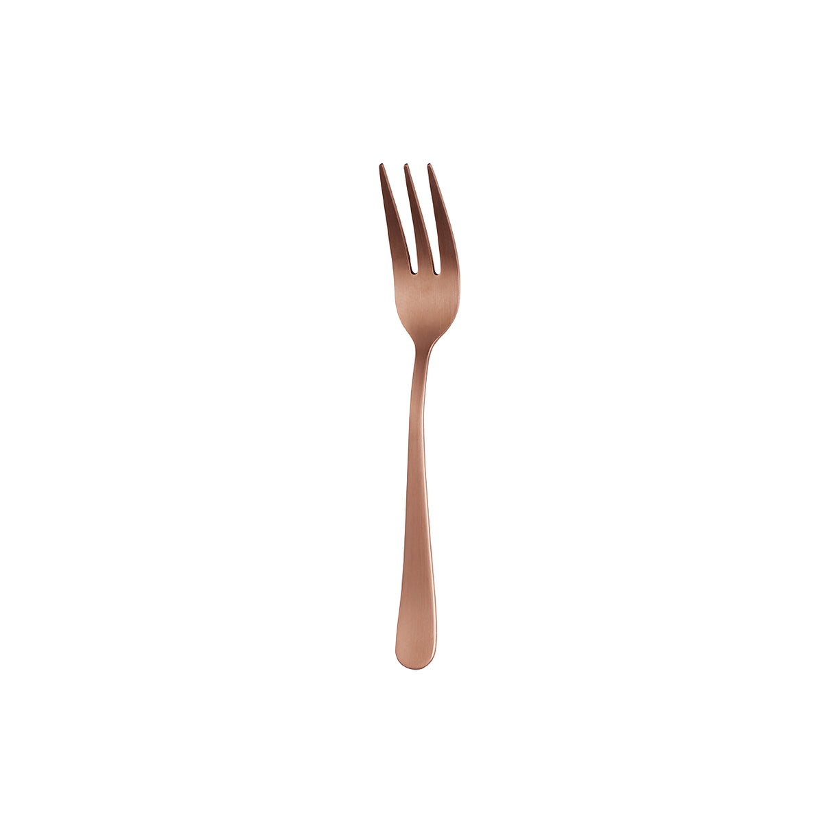 Miami Cake Fork-Matt Copper