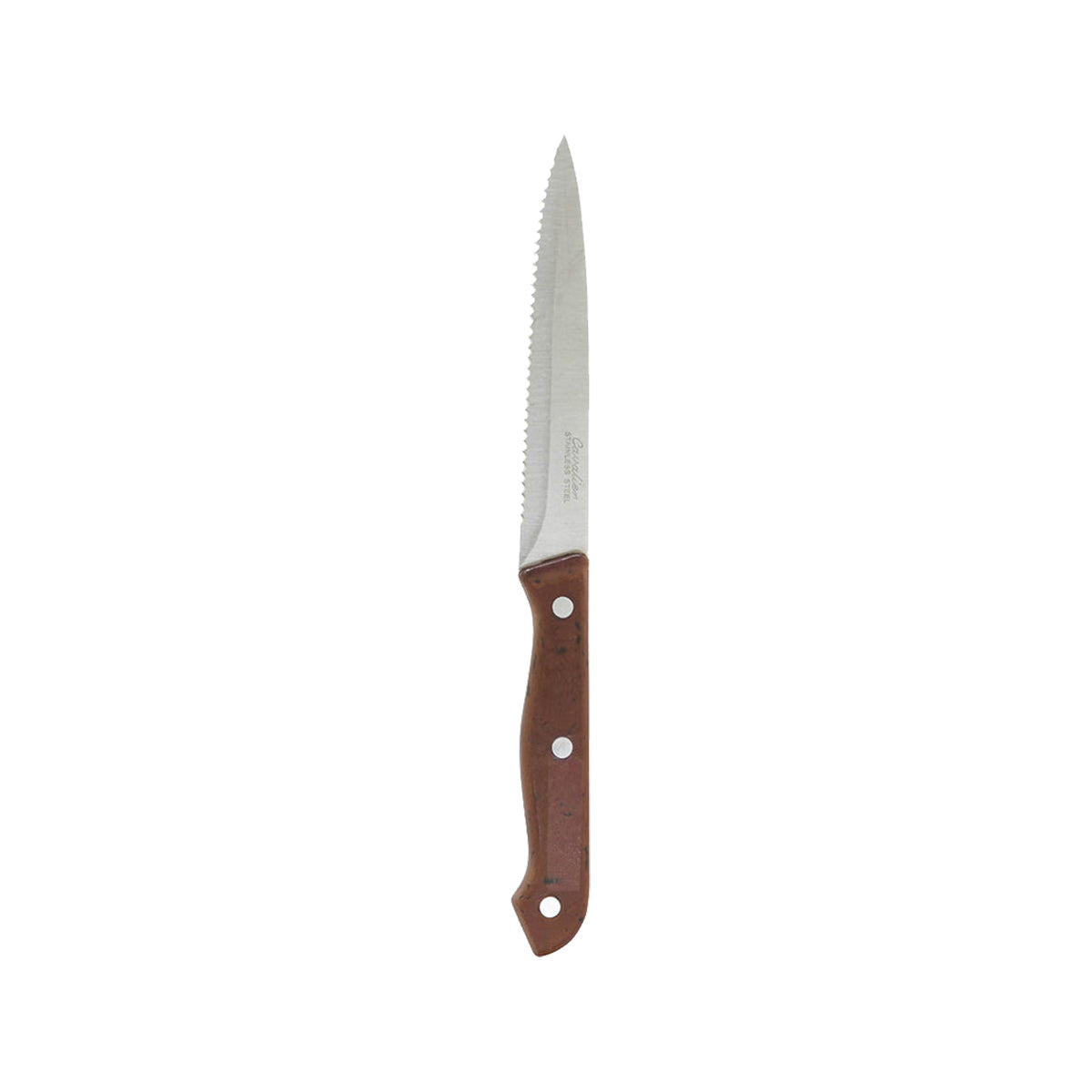 19925 - Steak Knife-Dark Brown Bakelite Hdl, 125Mm (201 2652)