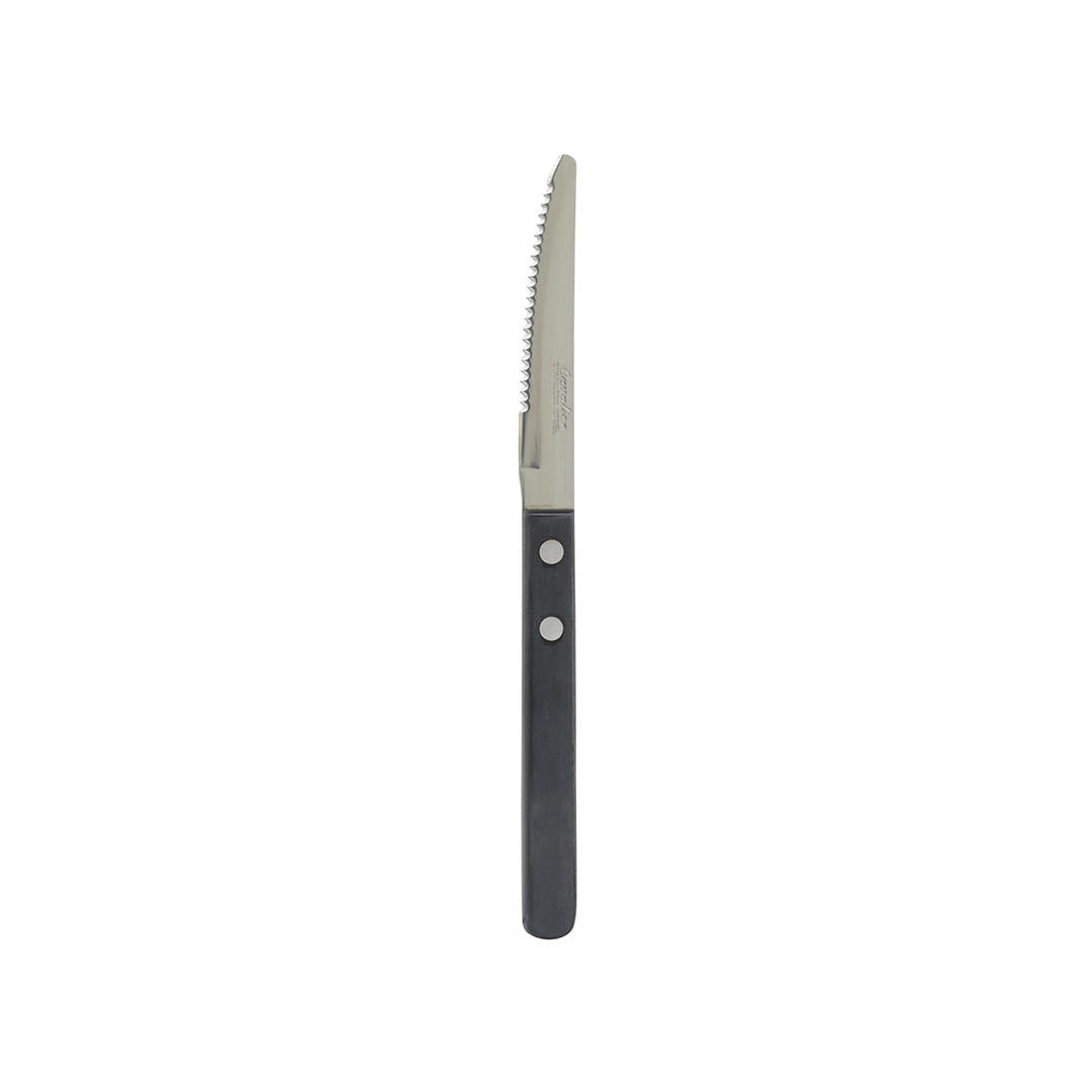 19929 - Steak Knife-Black Bakelite Hdl, 100Mm (201 2694)