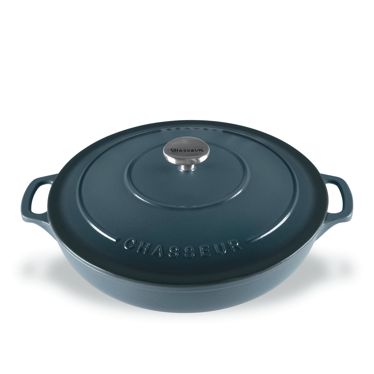 Round Casserole 30cm/2.5 Litre Liquorice Blue - 19931