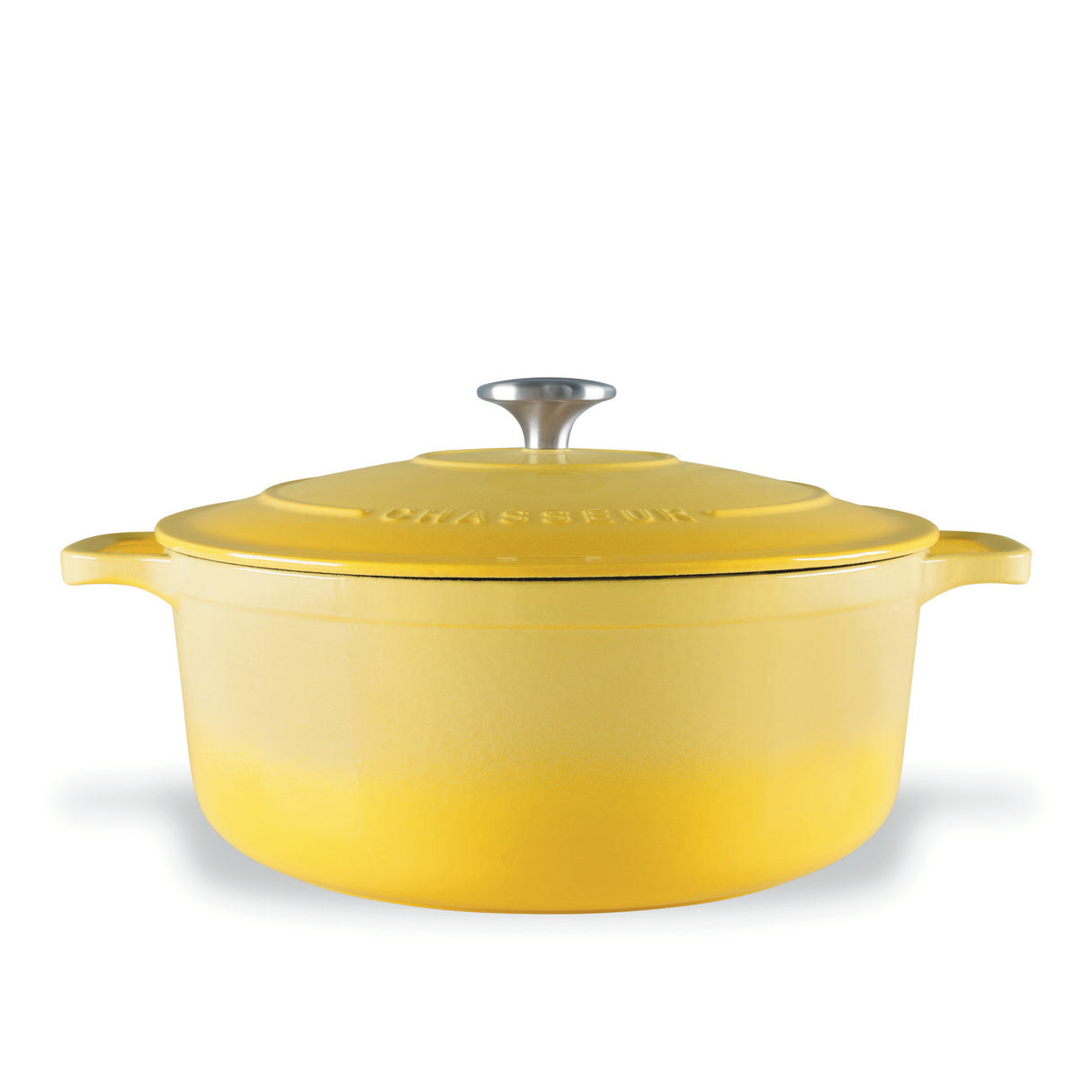 Round French Oven 24cm/4 Litre Lemon Yellow - 19963 (3)