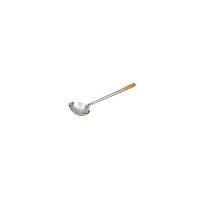 Trenton Stainless Steel Commercial Wok Ladle with Wood Handle Collection