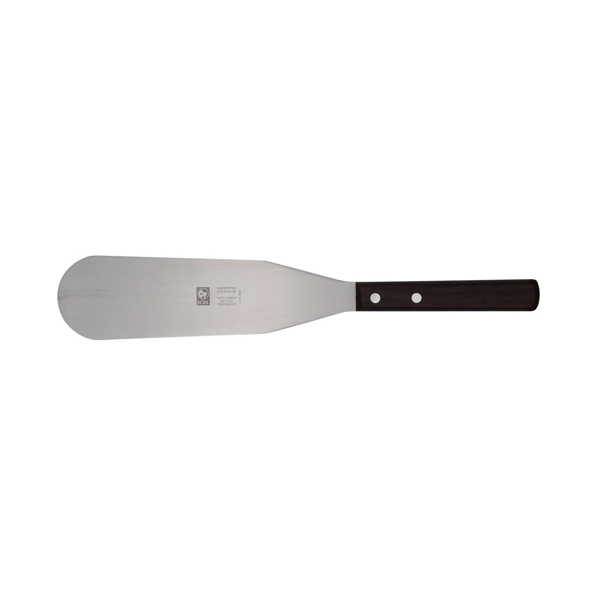 2200-0026 - Flat Round Tip Spatula-180Mm (Is8314.18)