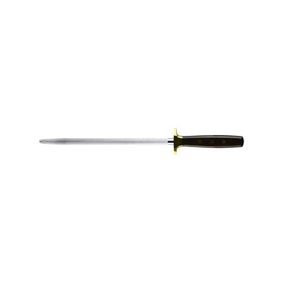 2290-0001 - ICEL Sharpening Steel-Brass Bolster, 250Mm (Ib7022.25)