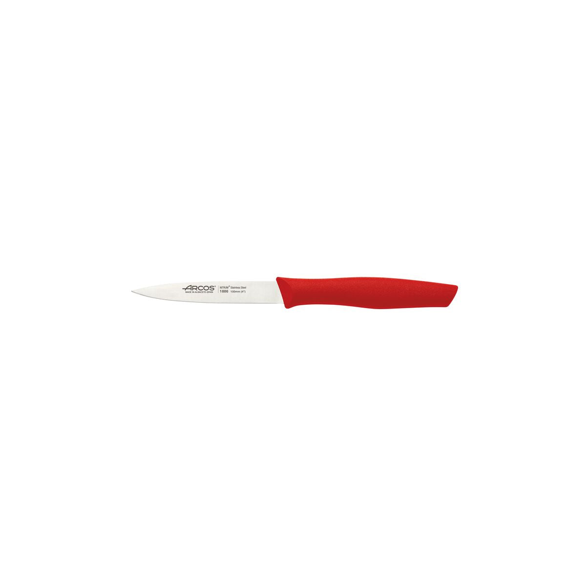 Paring Knife Red Handle-100Mm