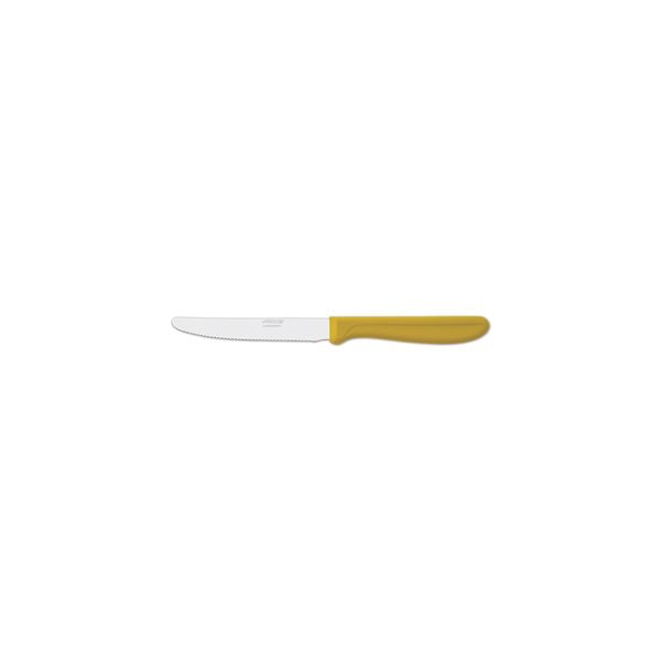 Paring/Steak Knife Yellow Handle-110Mm | Serrated