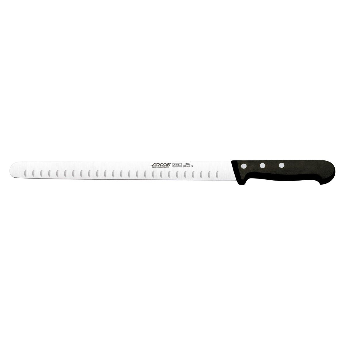 Salmon Knife-300Mm, Serrated, Wide Blade